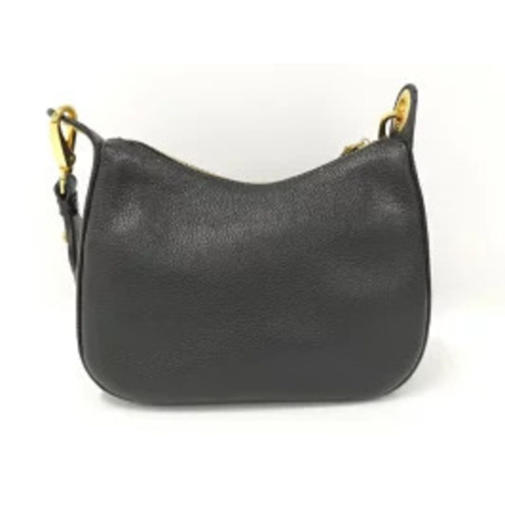 Prada Vitello Bag Shoulder Phoenix Leather Black